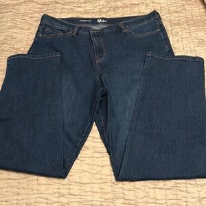 Style & Co. Women's Dark Blue Straight Leg Jeans